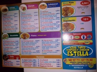 Kebab Turco y Pizzería Estella